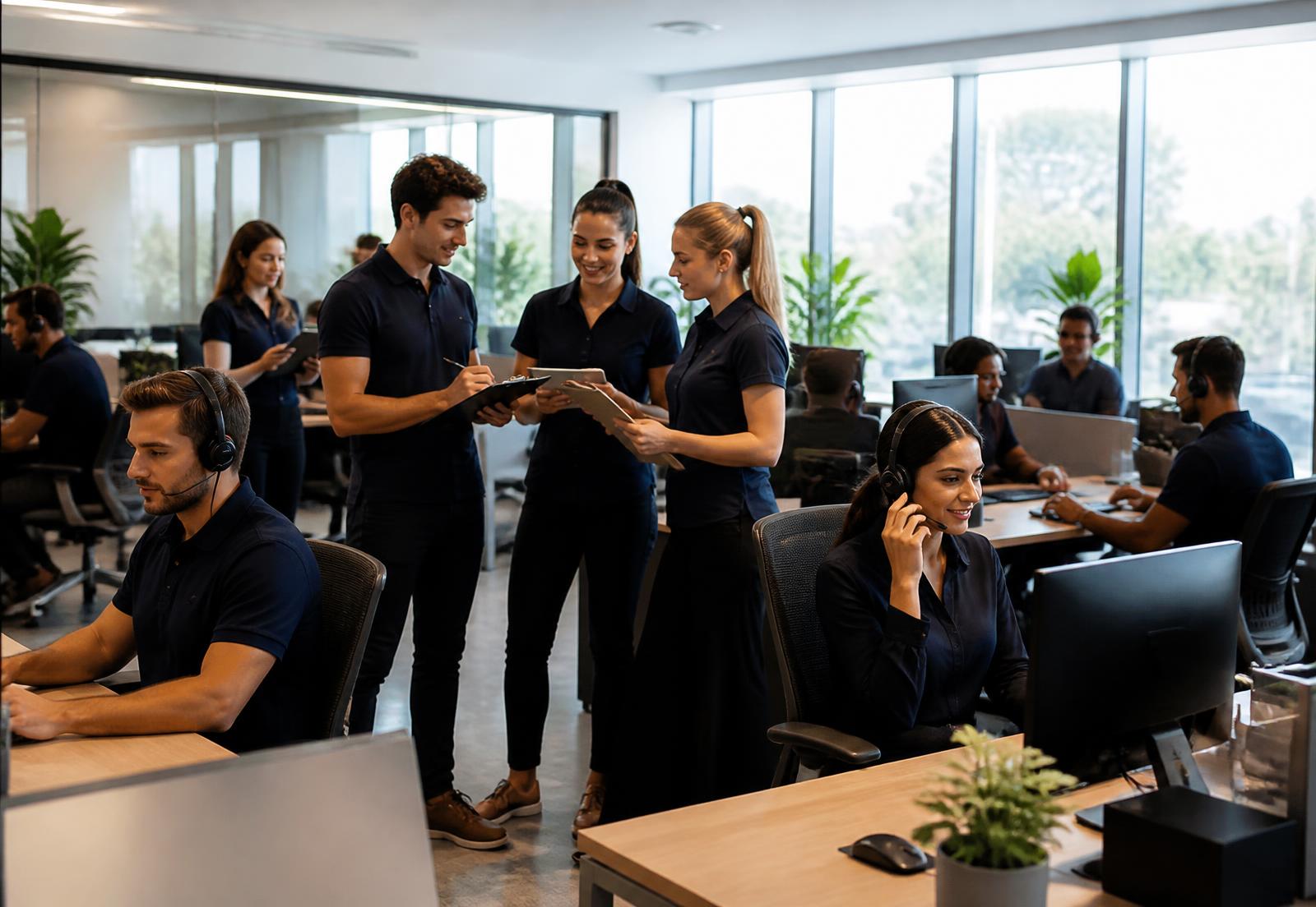 Panorama lead generation team of phone qualifiers and field canvassers